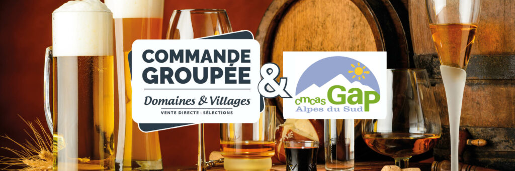 Commande groupée vin et bières : Partenariat avec Domaines et Villages